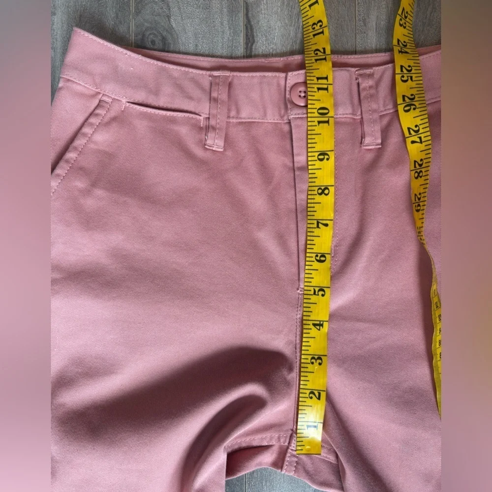 Vans Women’s Chino Skate Pants Terracotta Pink Size 24 Excellent Condition - Picture 10 of 12